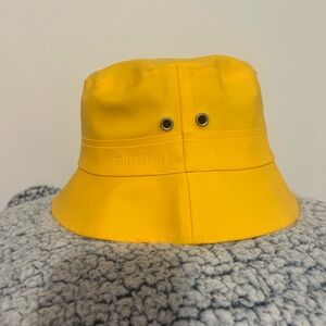 Stutterheim Yellow Waterproof Bucket Hat